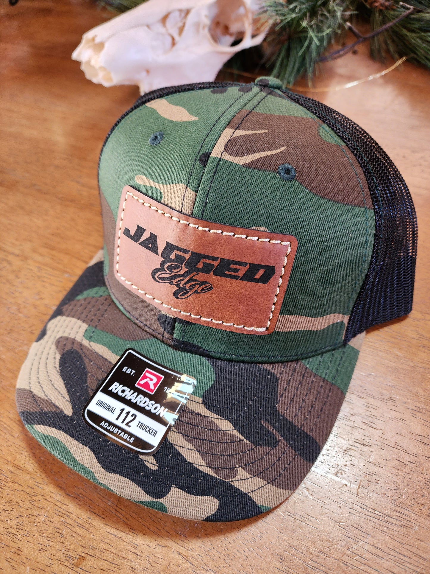 Trucker Hat Leather patch