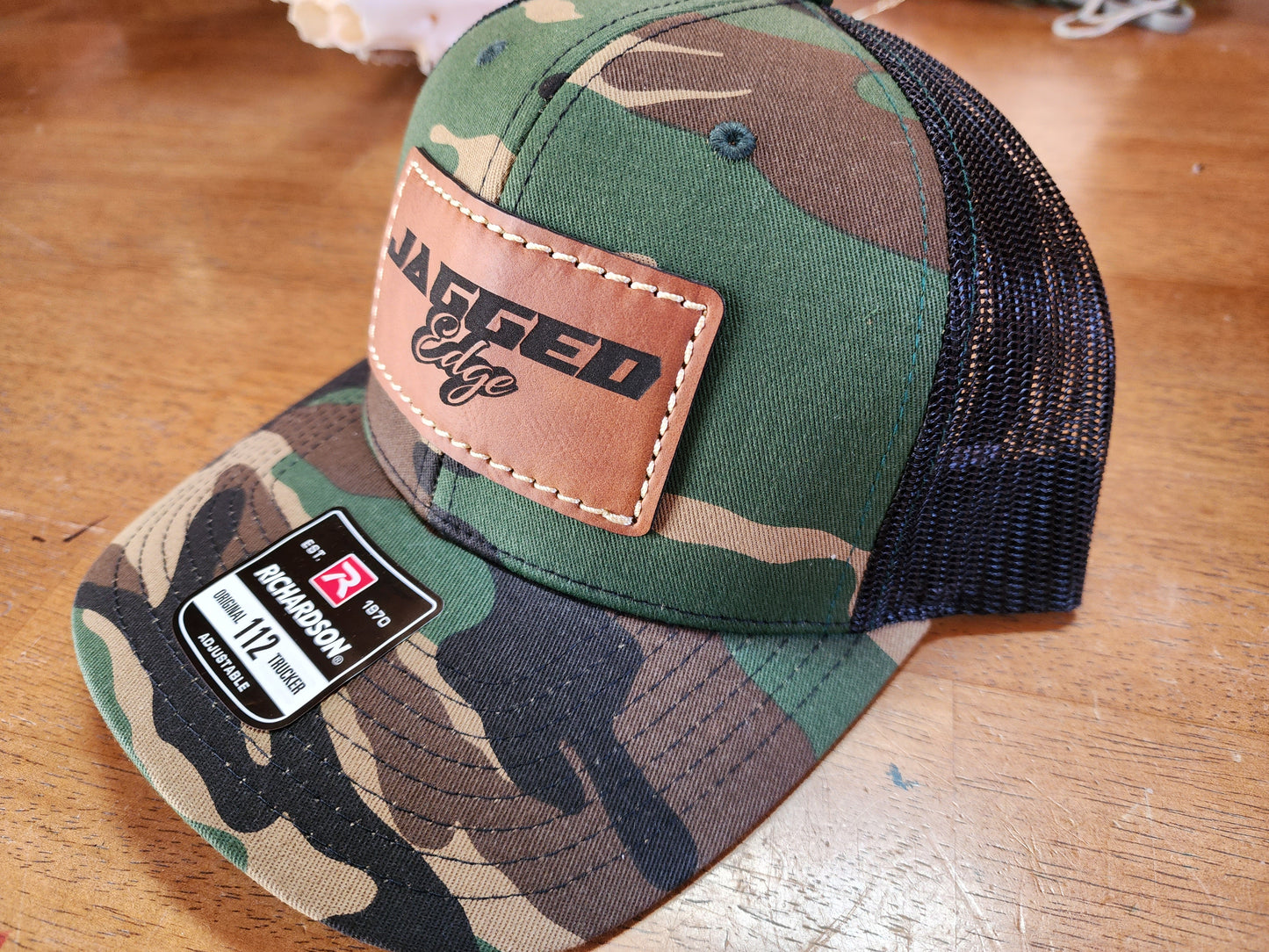 Trucker Hat Leather patch
