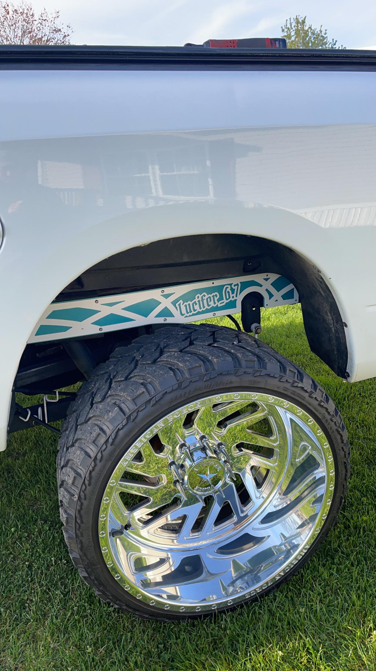 2014+ Ram 2500 Rear Frame Overlays