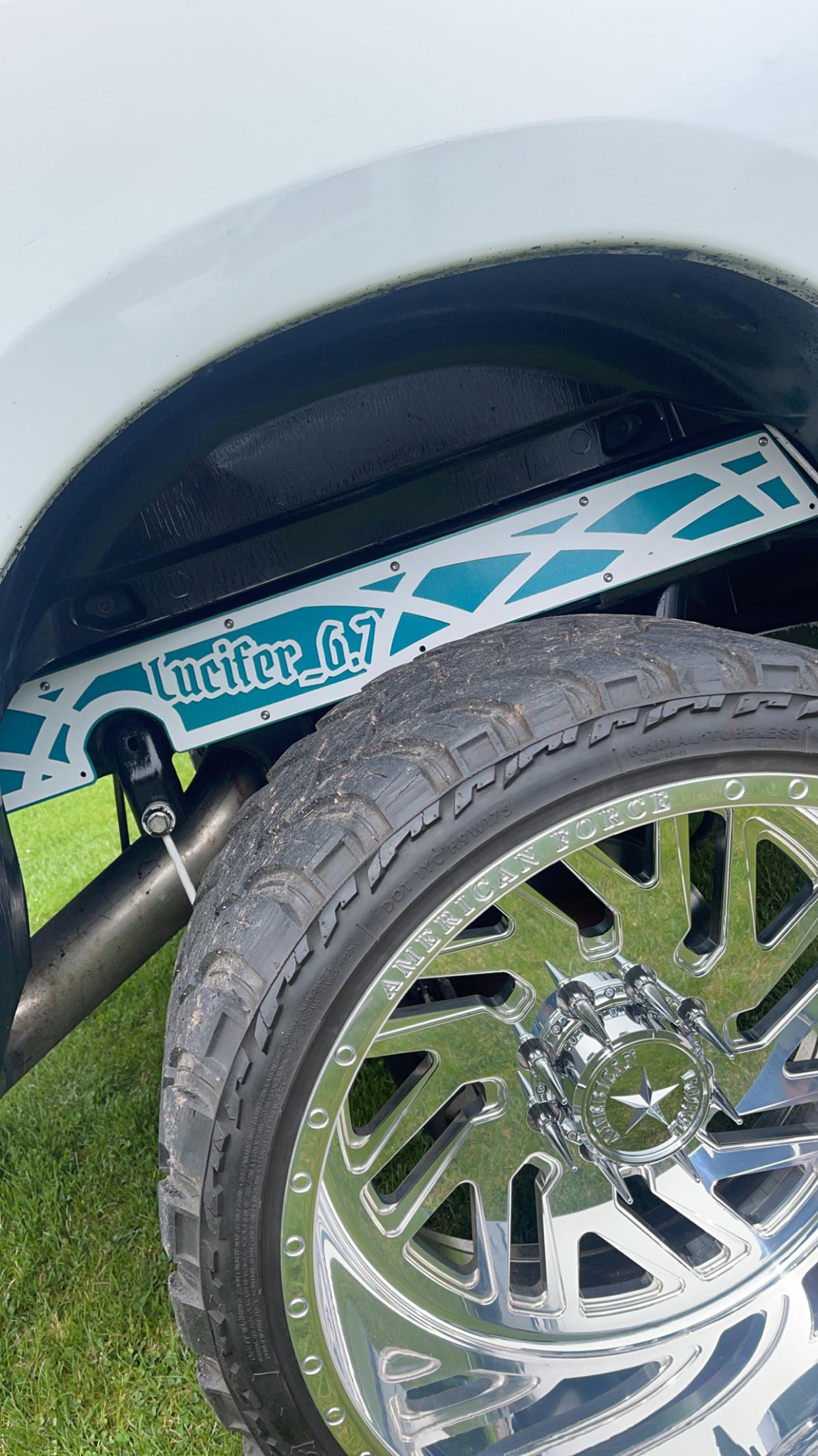 2014+ Ram 2500 Rear Frame Overlays