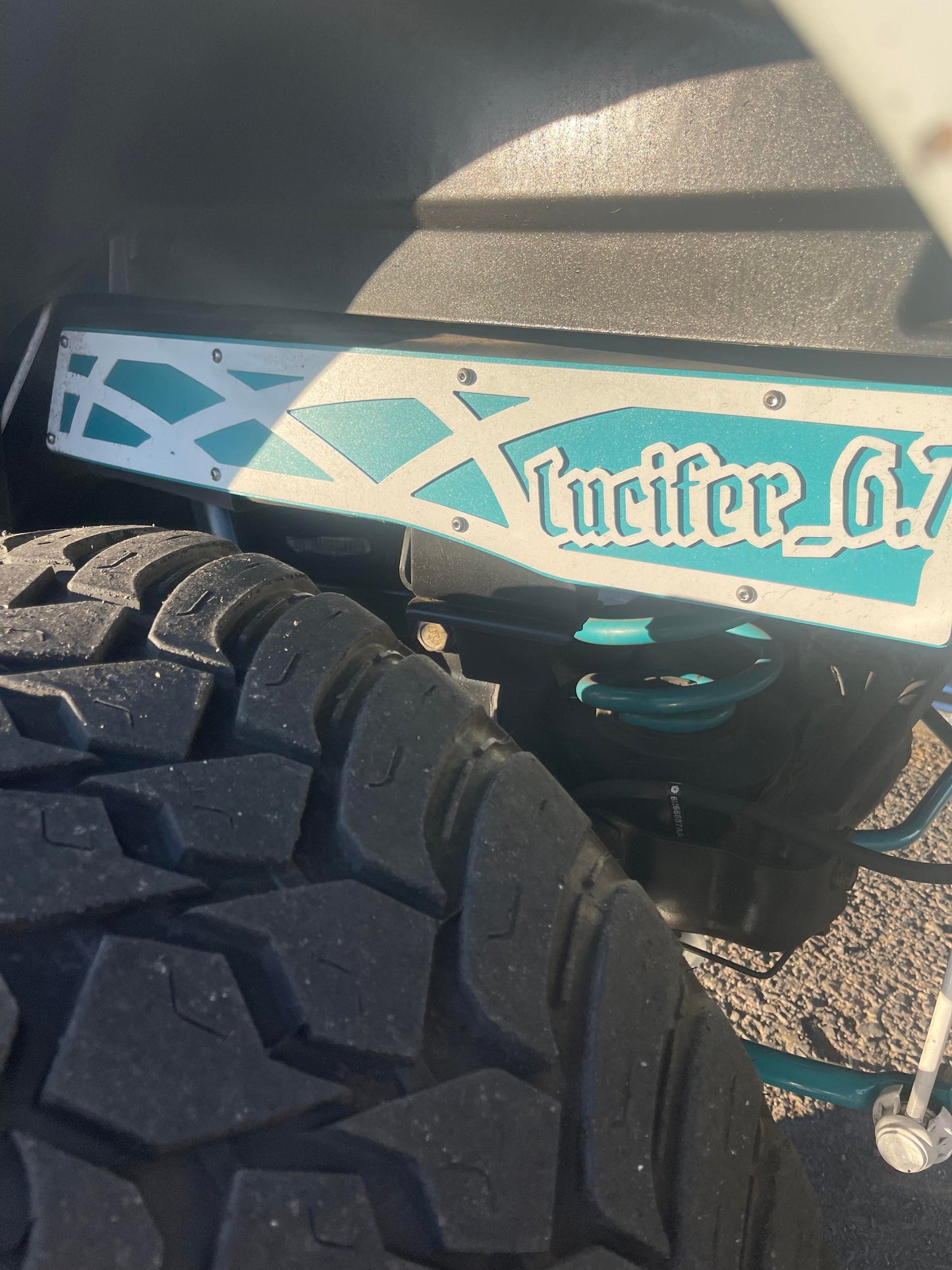 2014+ Ram 2500 Rear Frame Overlays