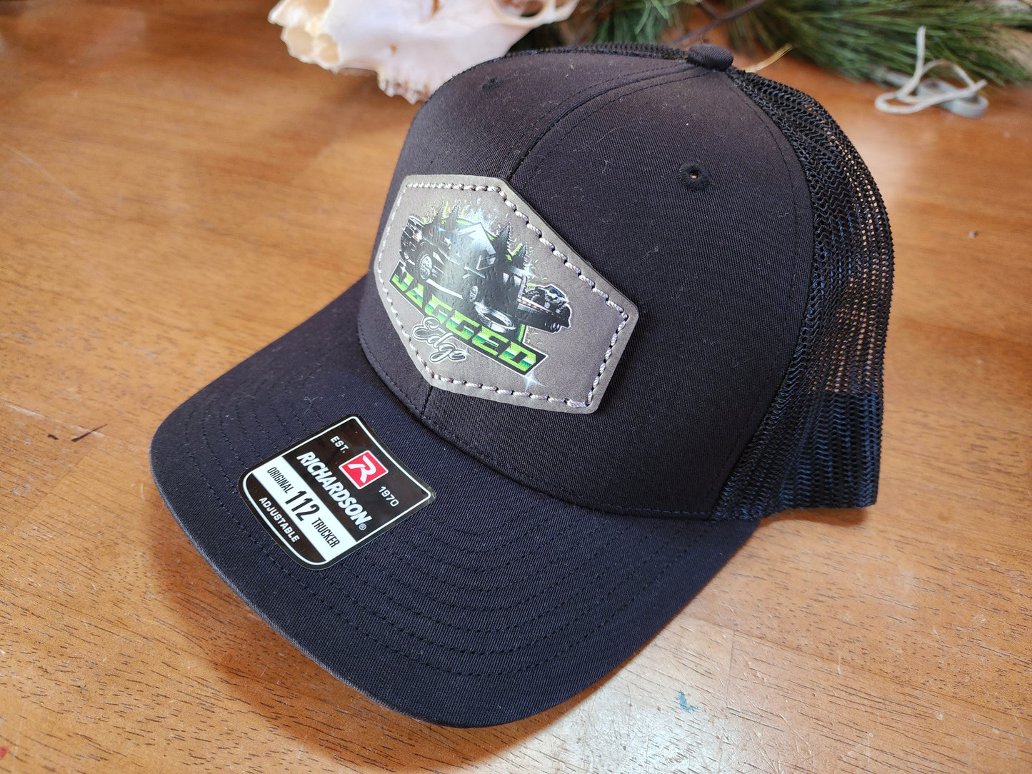 Trucker Hat Leather patch