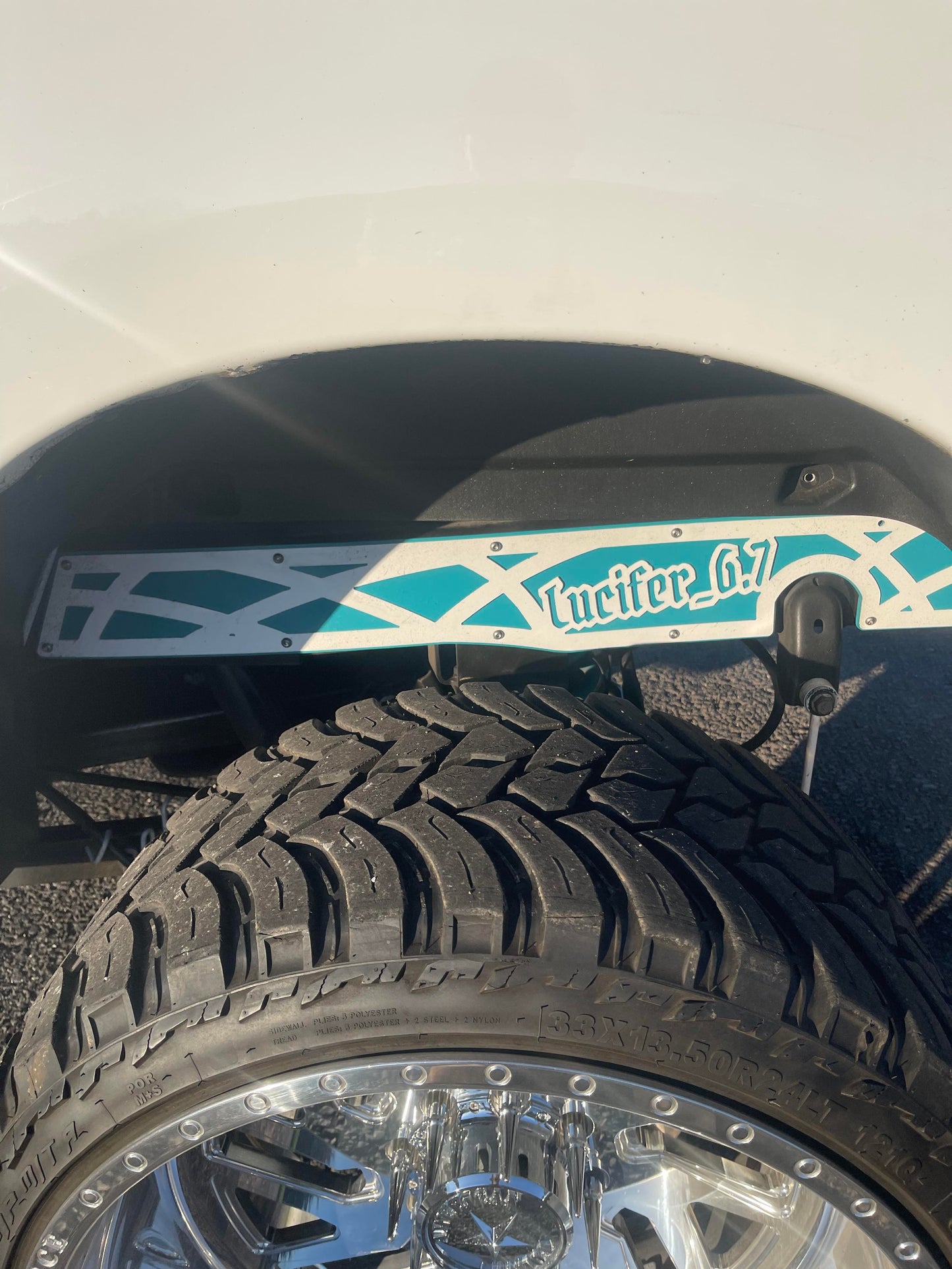 2014+ Ram 2500 Rear Frame Overlays