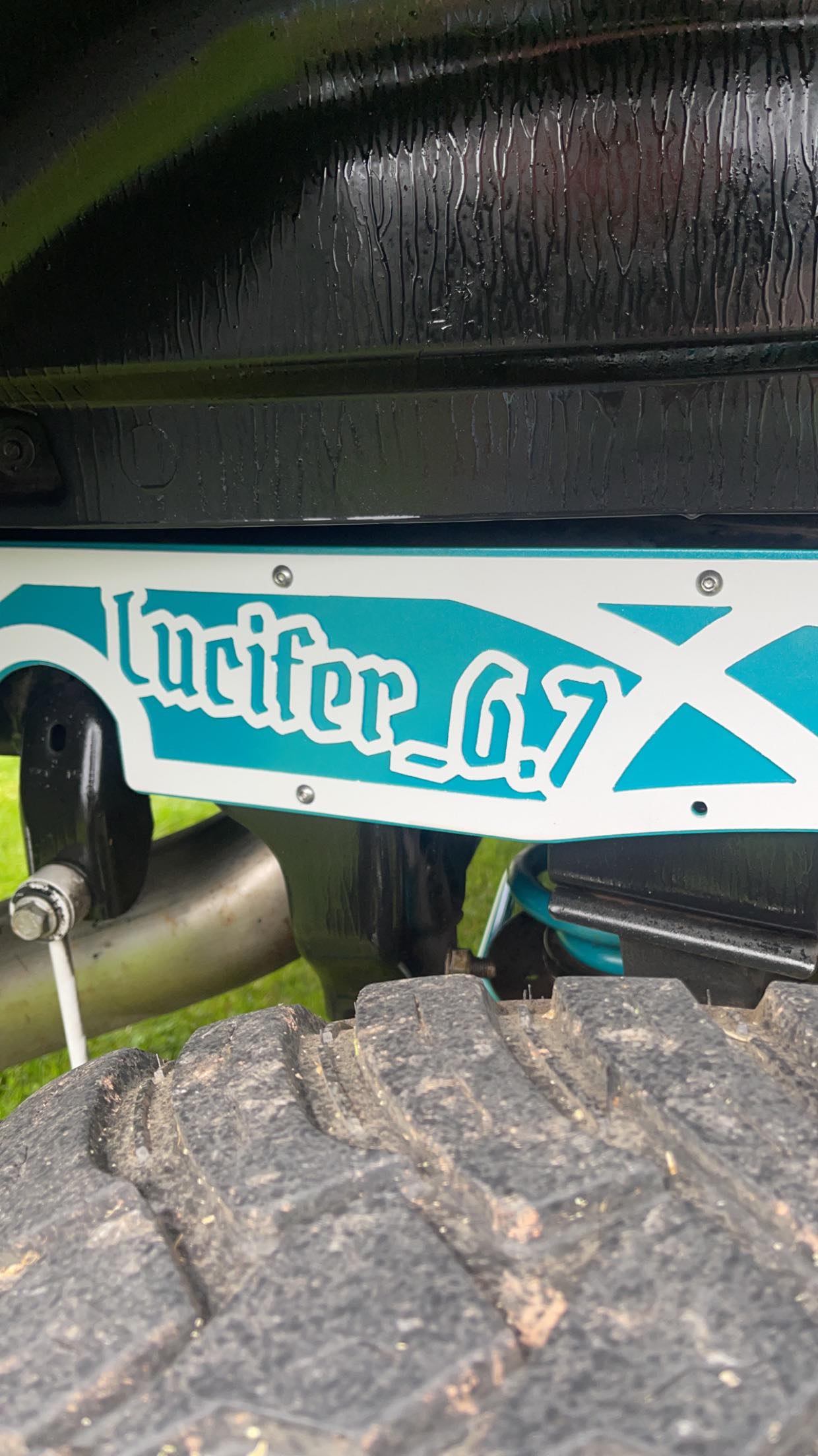 2014+ Ram 2500 Rear Frame Overlays